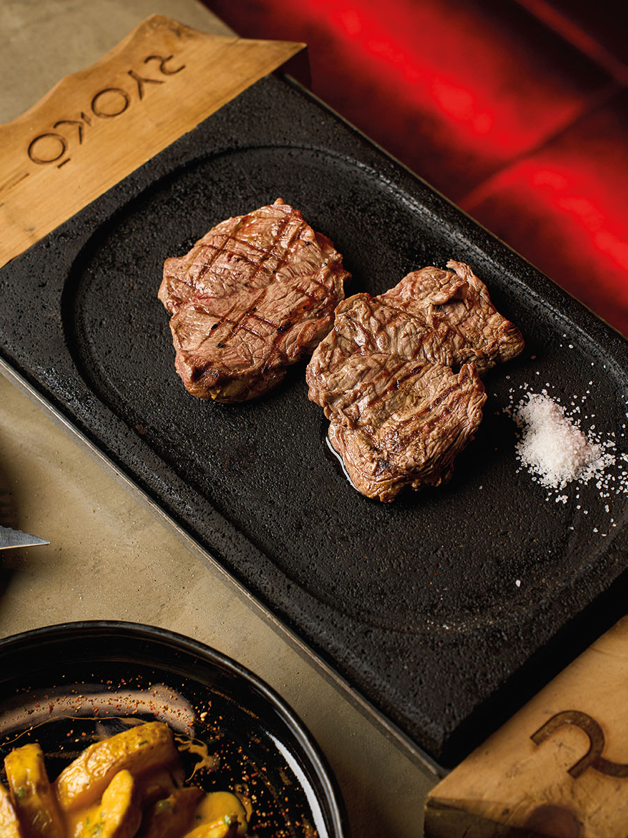 Steak grill